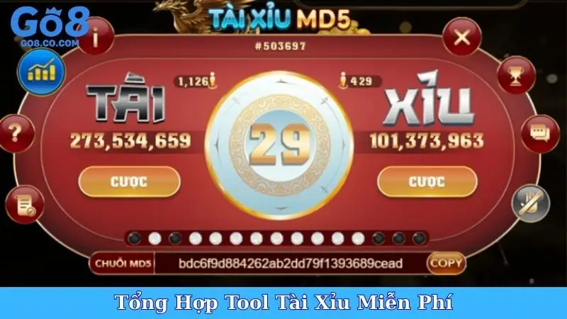 Tổng Hợp Tool Tài Xỉu Miễn Phí